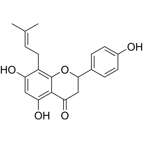 (±)-8-Prenylnaringenin (racemic 8-prenylnaringenin) 68682-02-0